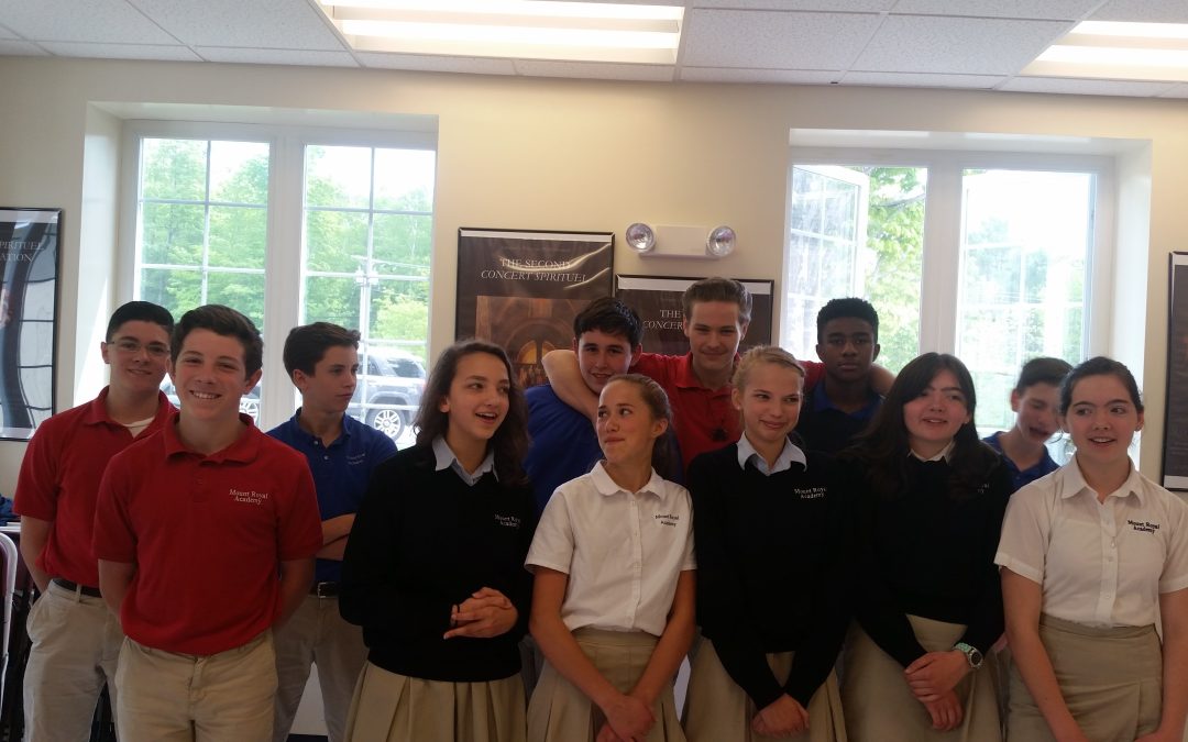8th Grade Captivates with Interdisciplinary Project Presentations