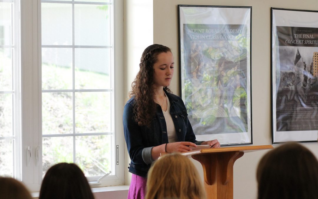 Senior Seminar Presentations Reclaim Search for Truth