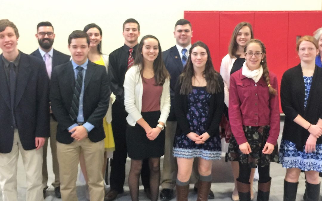 Six Students Inducted Into National Honor Society