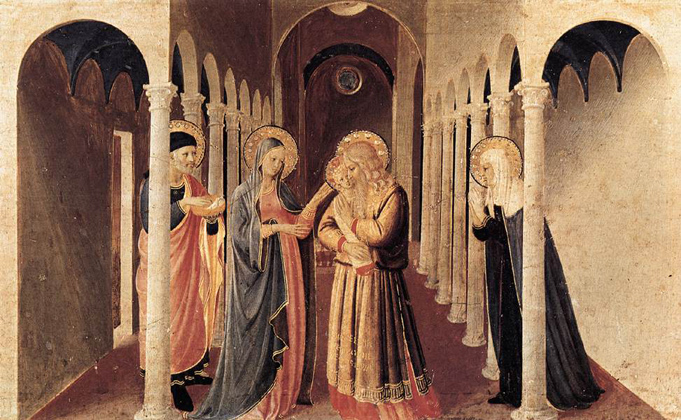 Where was St. Joseph at Calvary?