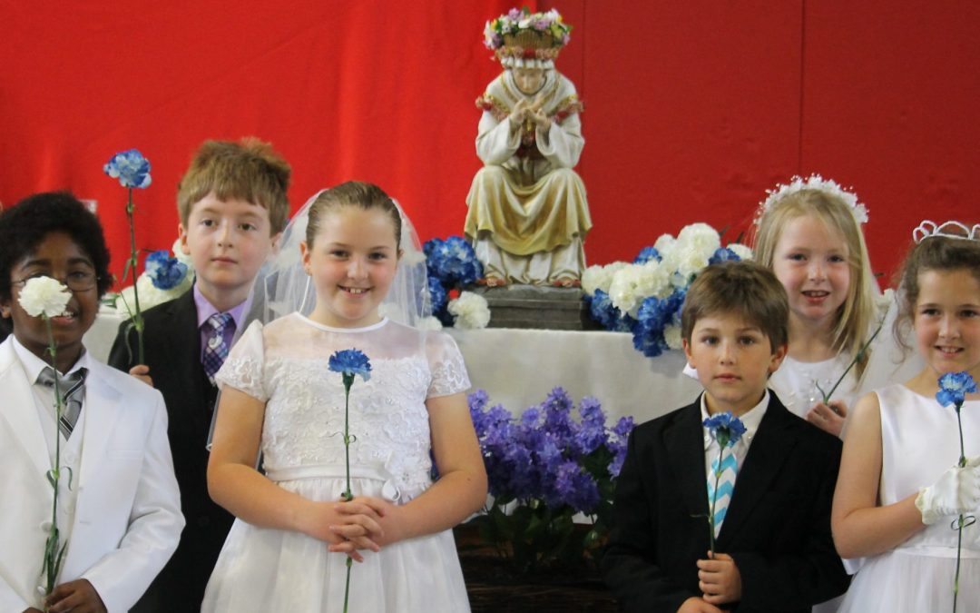 May Crowning Marks Mission Success